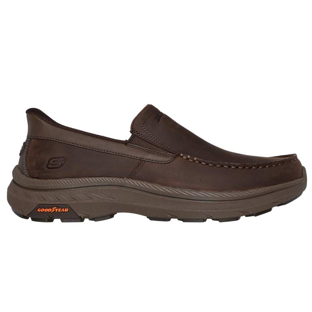 SKECHERS Mocassini Skechers uomo 205587 marroni 205334 COC OSGOOD 