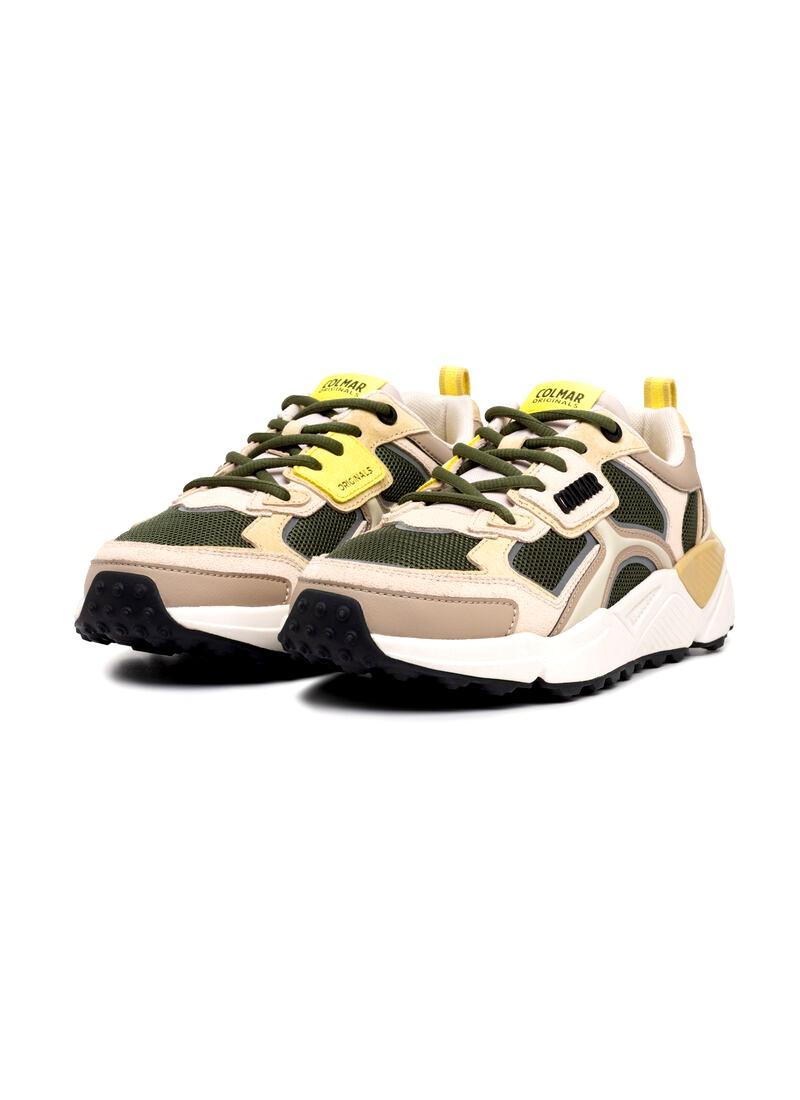 COLMAR Sneakers colmar UOMO garner field military GARNER FIELD 027 MILITARY GREEN 