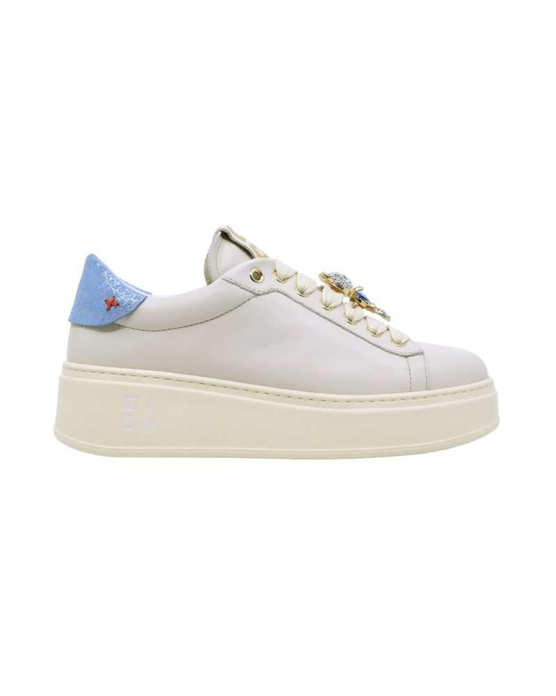 GIO+ Sneakers Gio+ donna PIA312A latte PIA312A COMBI GATTO 