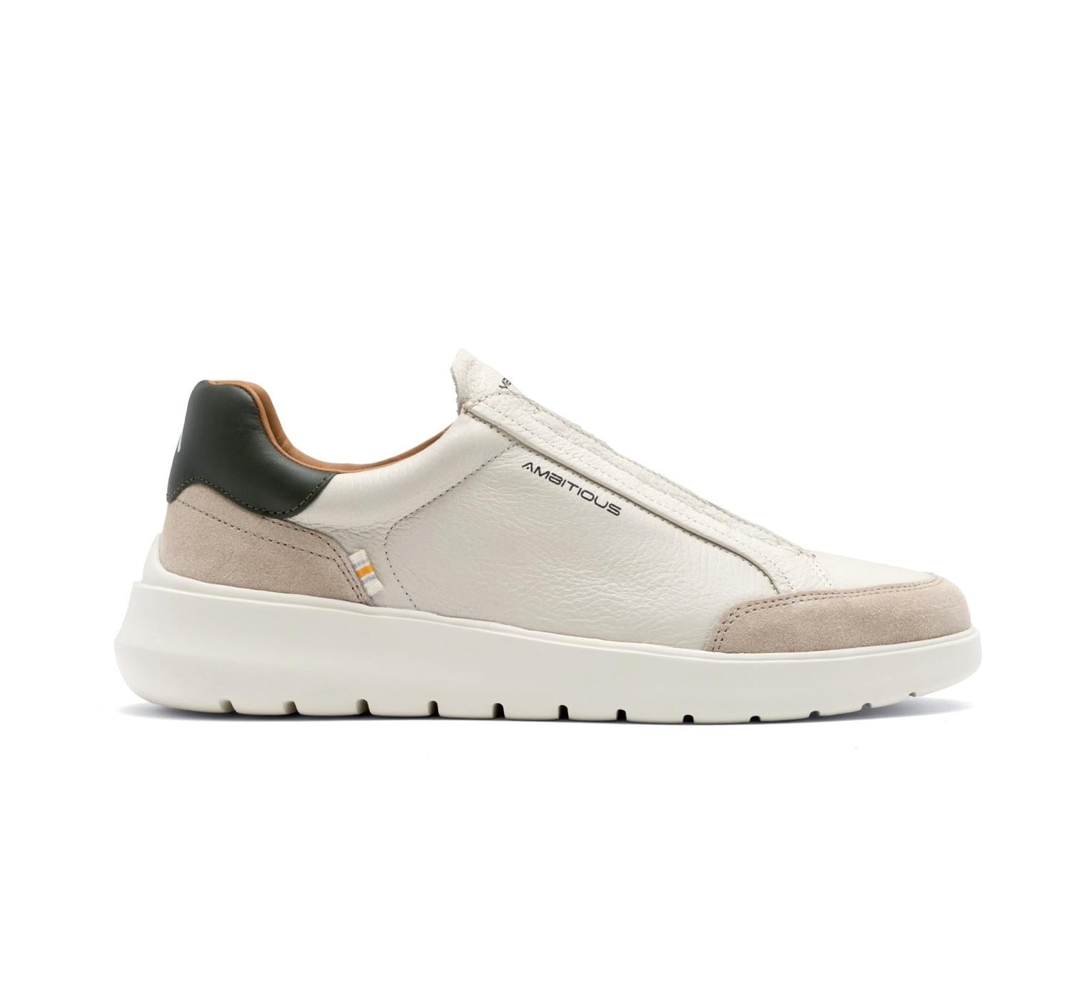 AMBITIOUS sneakers ambitious uomo hover slip on 13721a beige 13721A 7333AM HOVER 