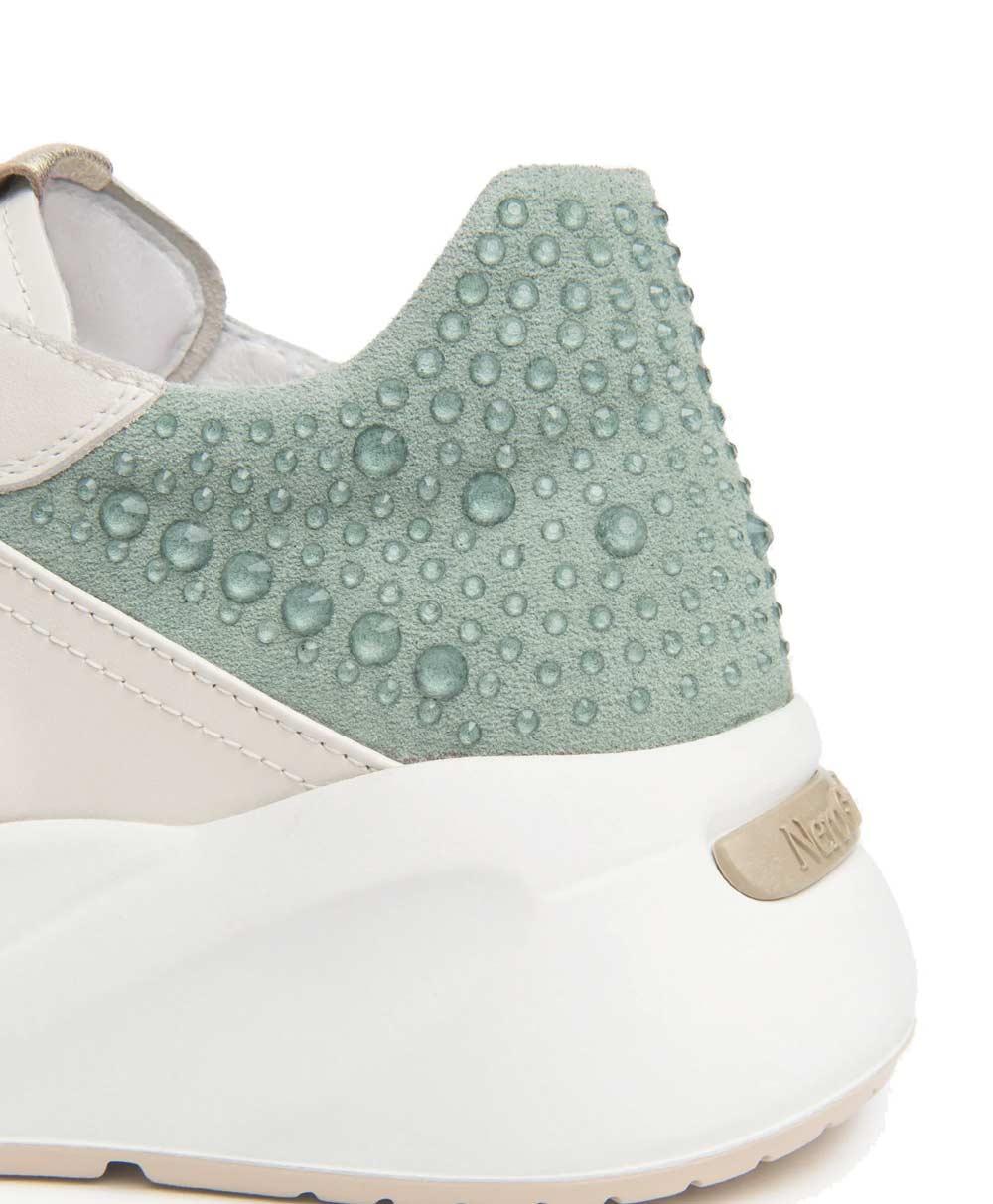 NEROGIARDINI Sneakers NeroGiardini donna E615185D  osso E615185D 713 VELVET OSSO 