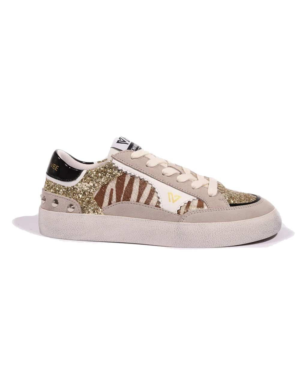 EMANUELLE VEE Sneakers Emanuelle Vee donna Soledad bianche 461P-900 21 P011CB SOLEDAD TIGER 
