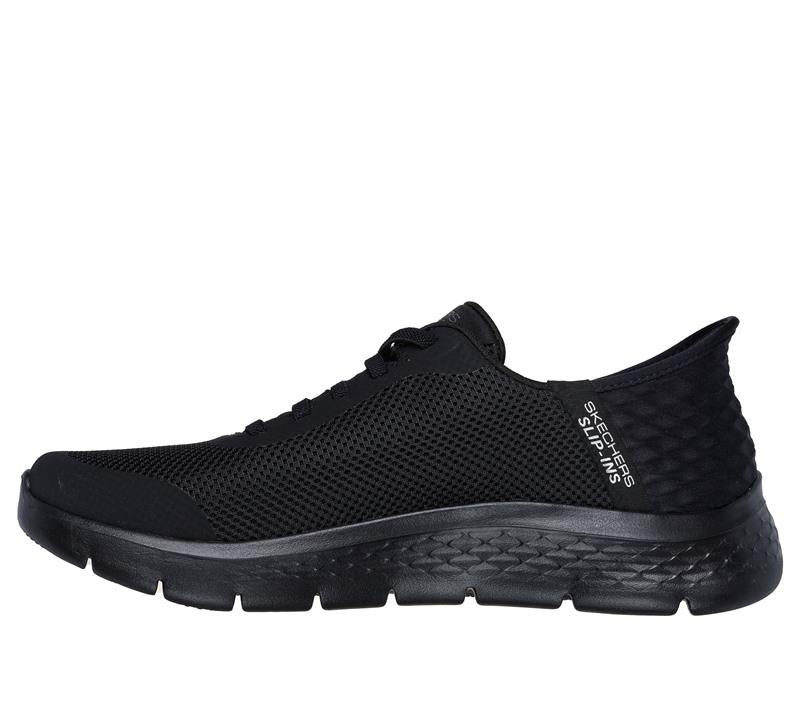 SKECHERS Sneakers Sketchers uomo go walk flex 216324 black pe25 216324 BBK GO WALK SLIP INS 