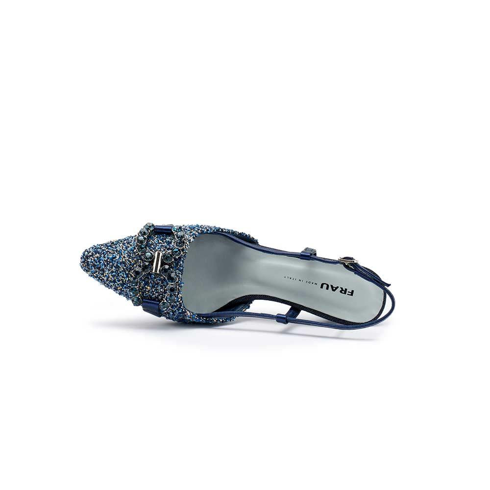 FRAU Slingback Frau donna 81H2 blu<BR/> 81H2 FRANCY ORO DENIM 