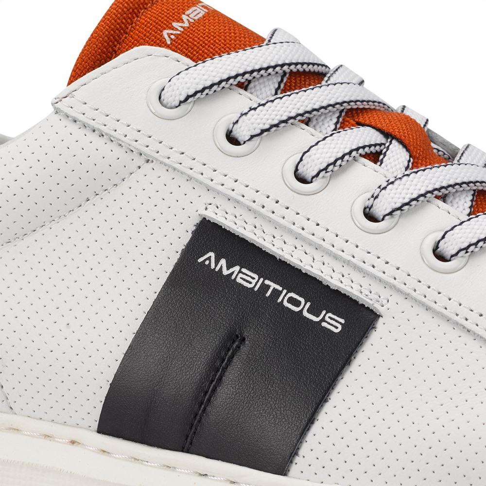 AMBITIOUS Sneakers Ambitious uomo Eclipse 12455A bianche 12455A T3935 WHITE NAVY 