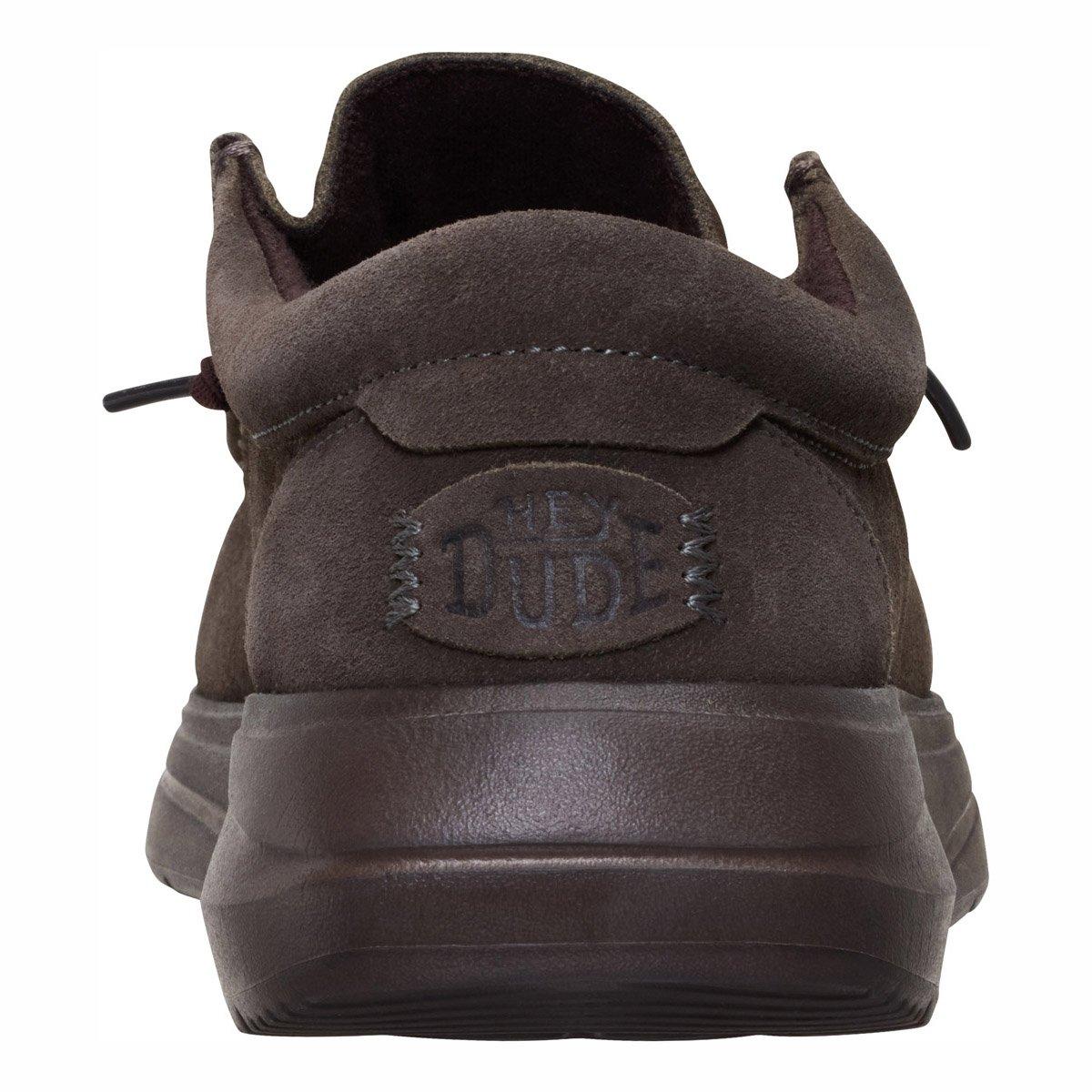 HEY DUDE Stringata Hey Dude uomo Wally comf suede 419752 a25 41975 2KU WALLY COMF SUEDE 