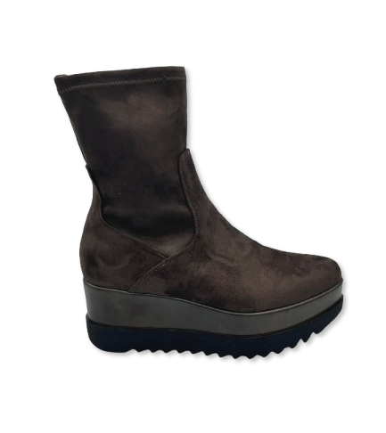 LORENZO MARI Stivaletto Lorenzo Mari clea08 moro A25 CLEA 08 ALCANTARA STR T.MORO 