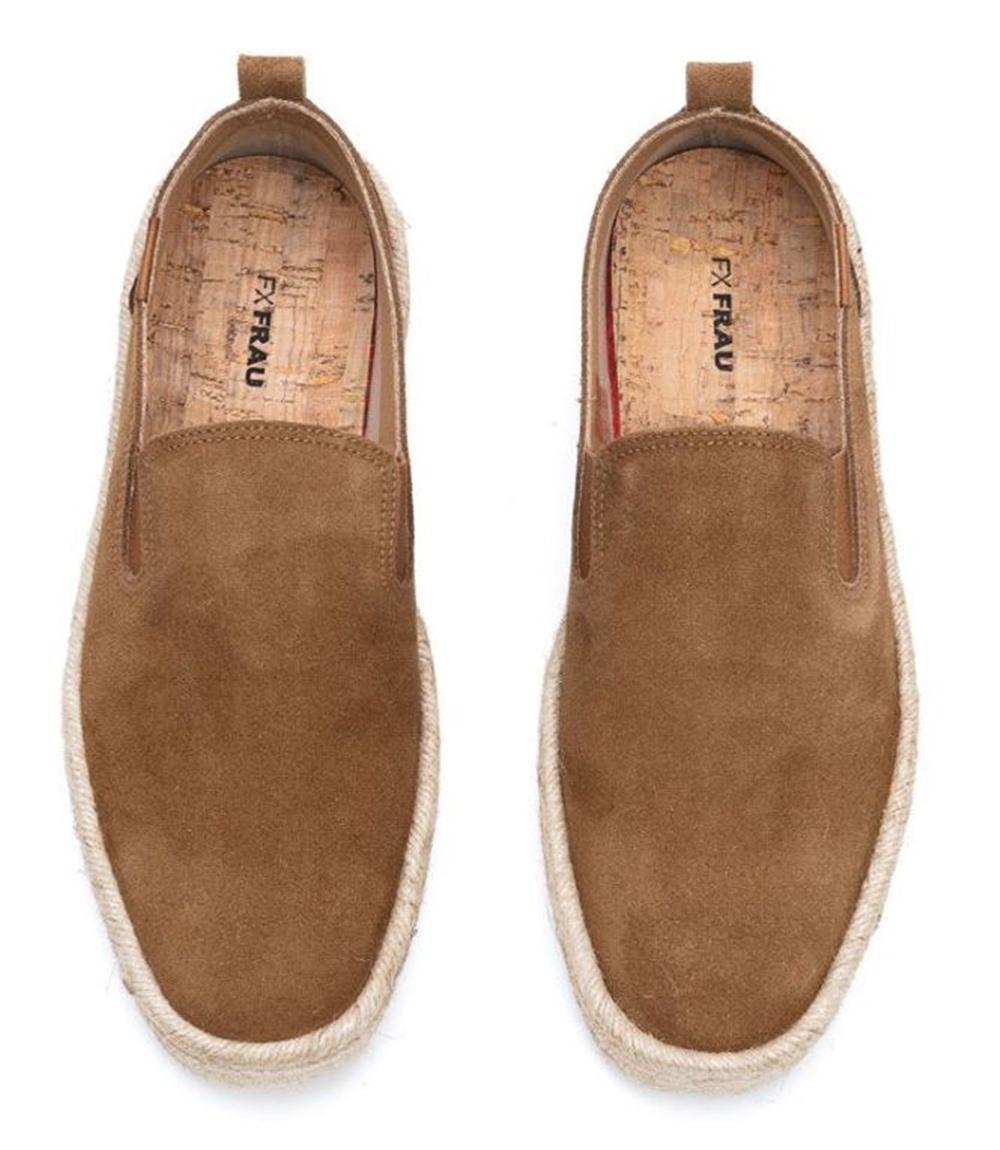 FRAU Moassini Frau uomo 20D0 marroni 20D0 VELOUR SIGARO 