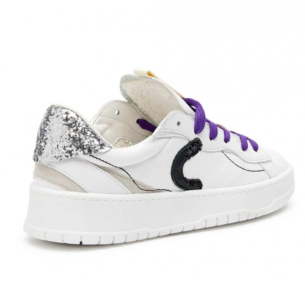 CROMIER Sneakers Cromier donna Alpha bold bianche<BR/><BR/> C3S3 MOUSSE BIANCO 
