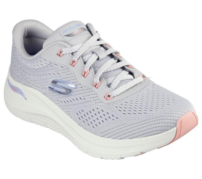 SKECHERS Sneakers Sketchers donna arch fit 2.0 big league grey pe25 150051/LGMT ARCH FIT GREY MULTI 