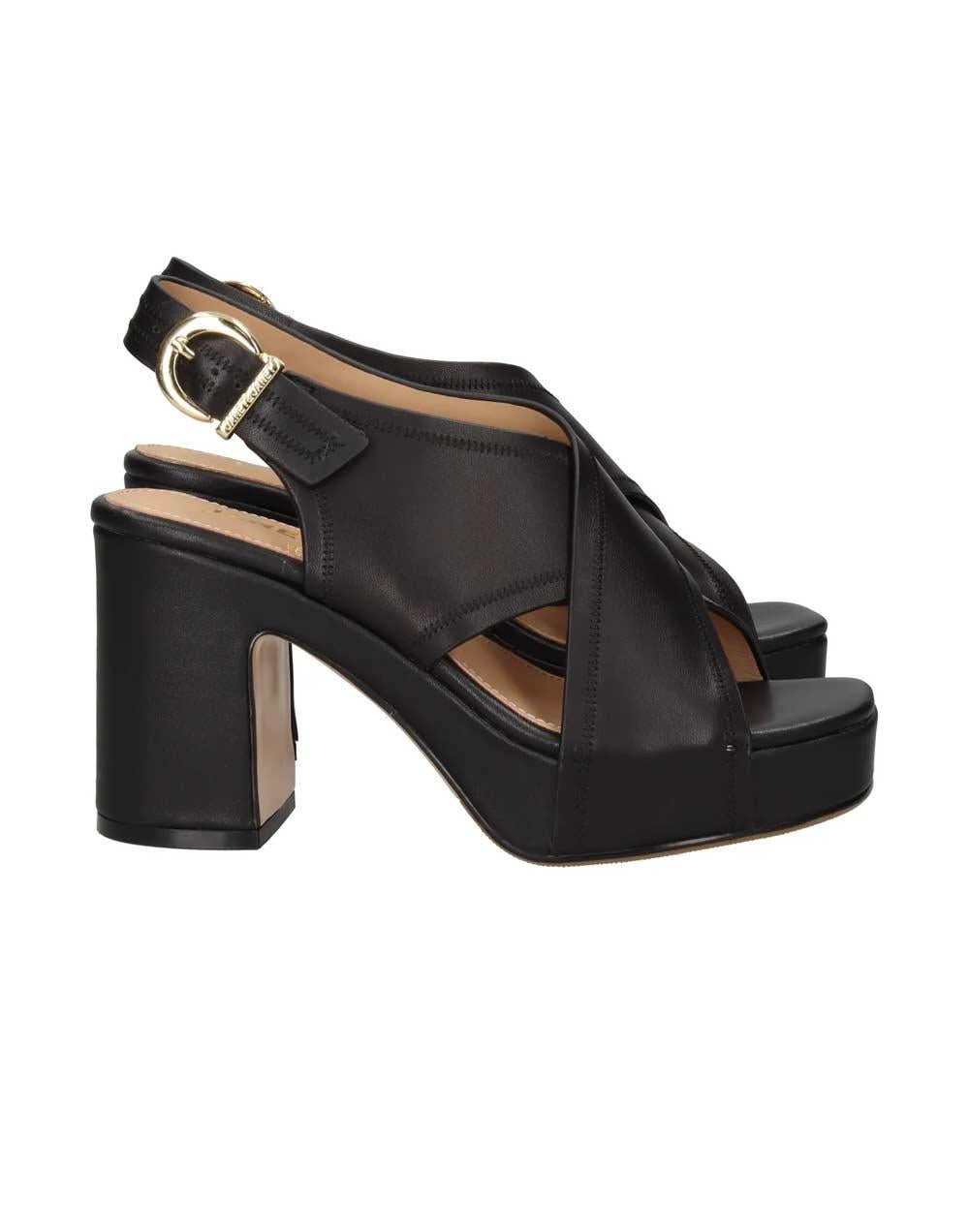 JANET & JANET Sandali Janet & Janet donna J651 neri J-651 GISELLE BLACK 