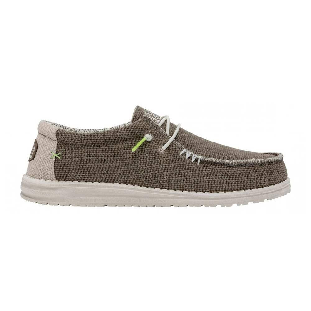 HEY DUDE Sneakers uomo Hey Dude Wally Braided fossil<BR/> WALLY BRAIDED 40003 FOSSIL 