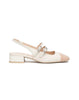Slingback NeroGiardini donna E615502D cipria