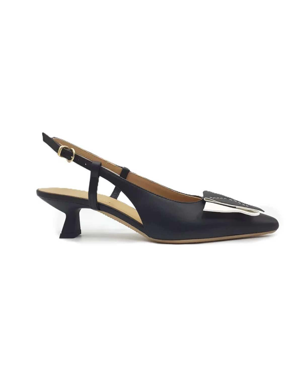 LORENZO MARI Slingback Lorenzo Mari donna Cindy nero CINDY 06 NAPPA PORTOS 