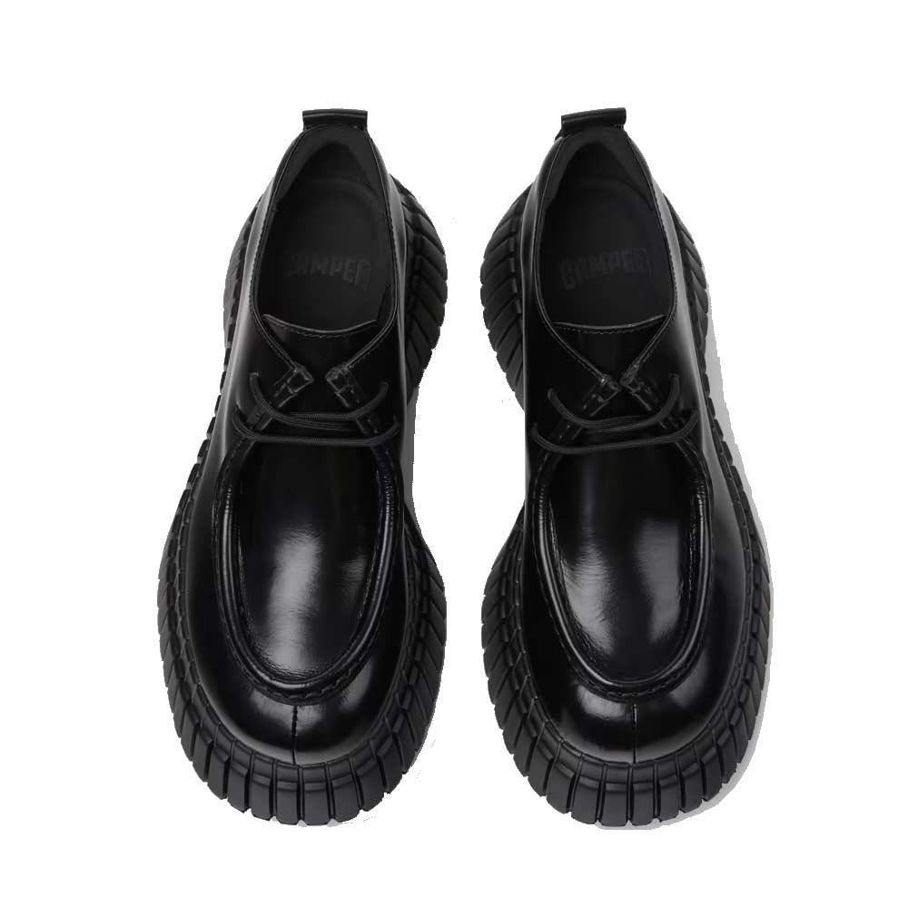 CAMPER Stringate Camper donna K201678 Pix BCN nere pelle<BR/> K201678 001 PIX BCN 