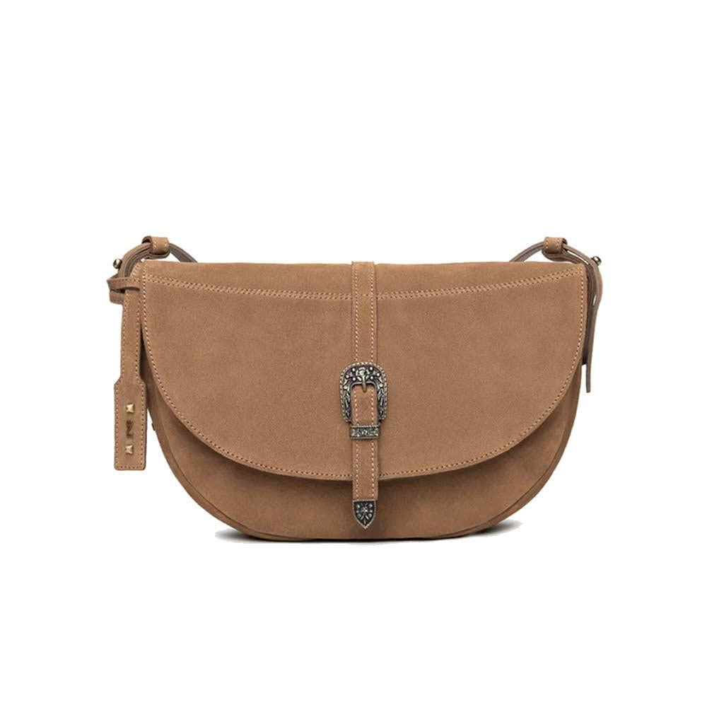 NEROGIARDINI BORSE Borsa donna NeroGiardini I544041D mou I544041D 442 VELOUR MOU 