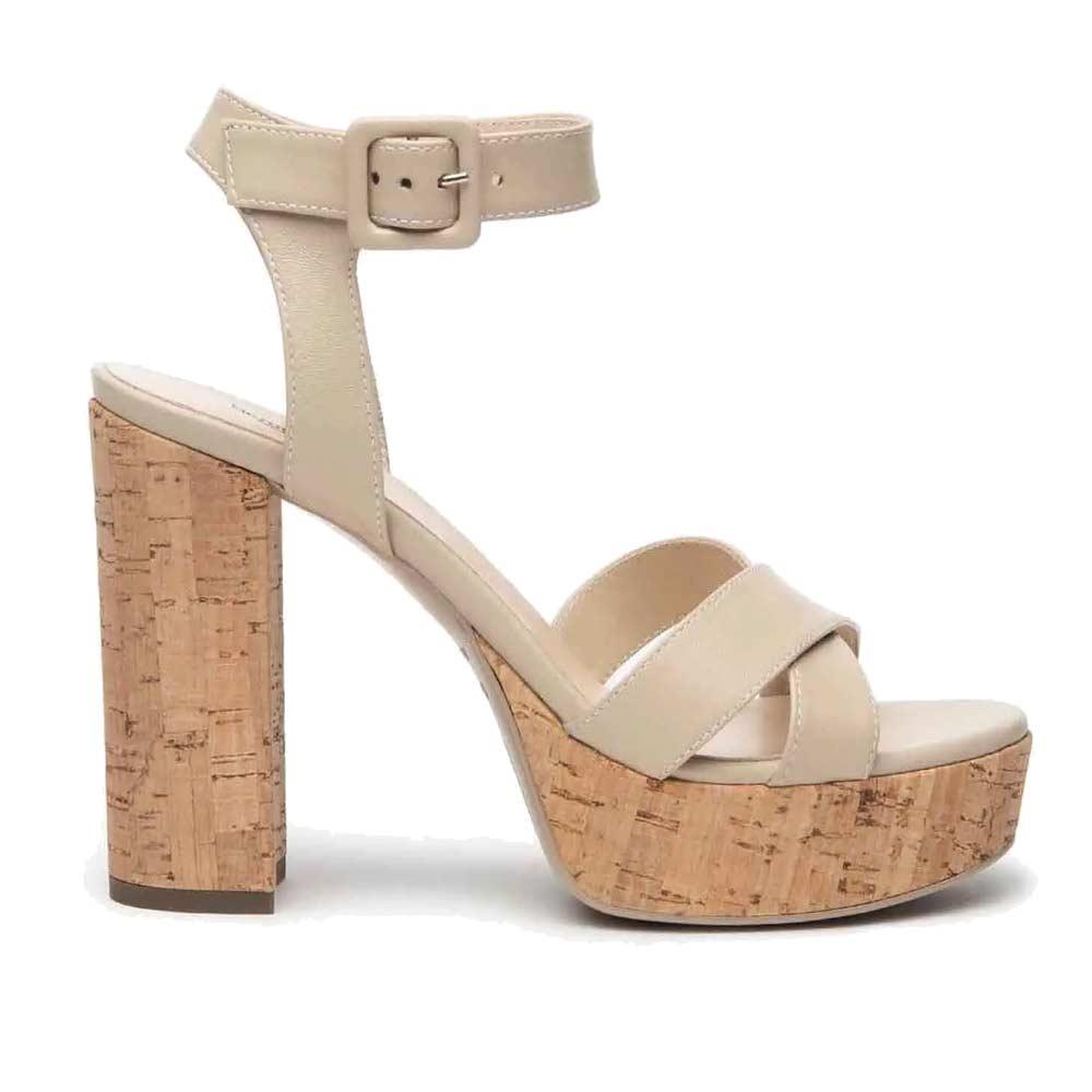 NEROGIARDINI Sandali NeroGiardini donna E410350D lino<BR/> E410350D 453 PANDORA LINO 