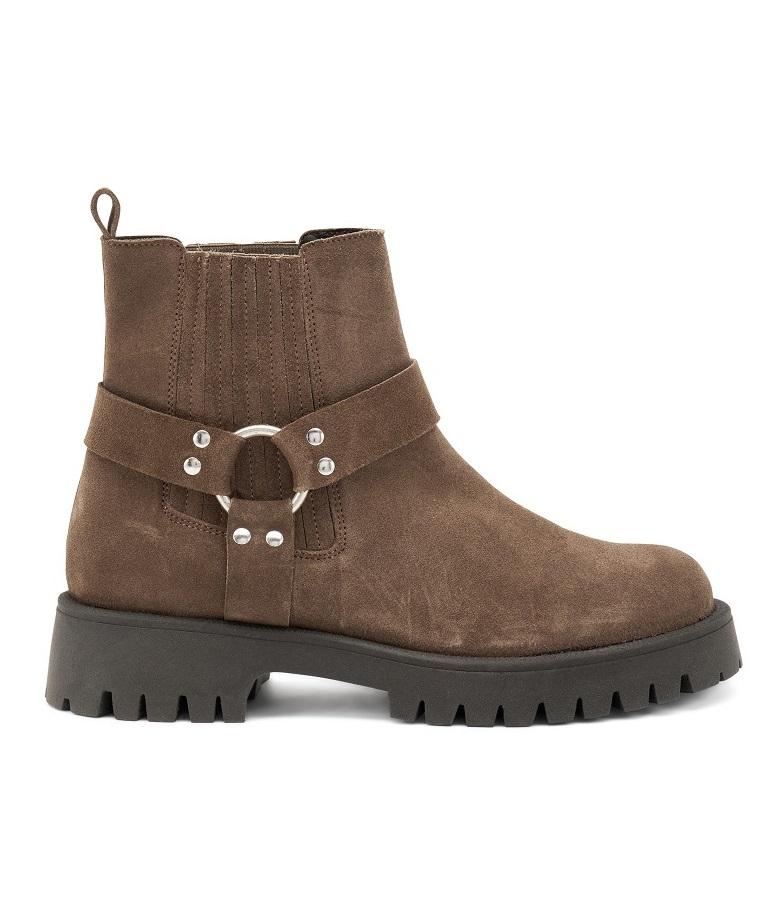 FRAU Stivaletto frau donna 56c4 taupe camoscio a24 56C4 CAMOSCIO TAUPE 