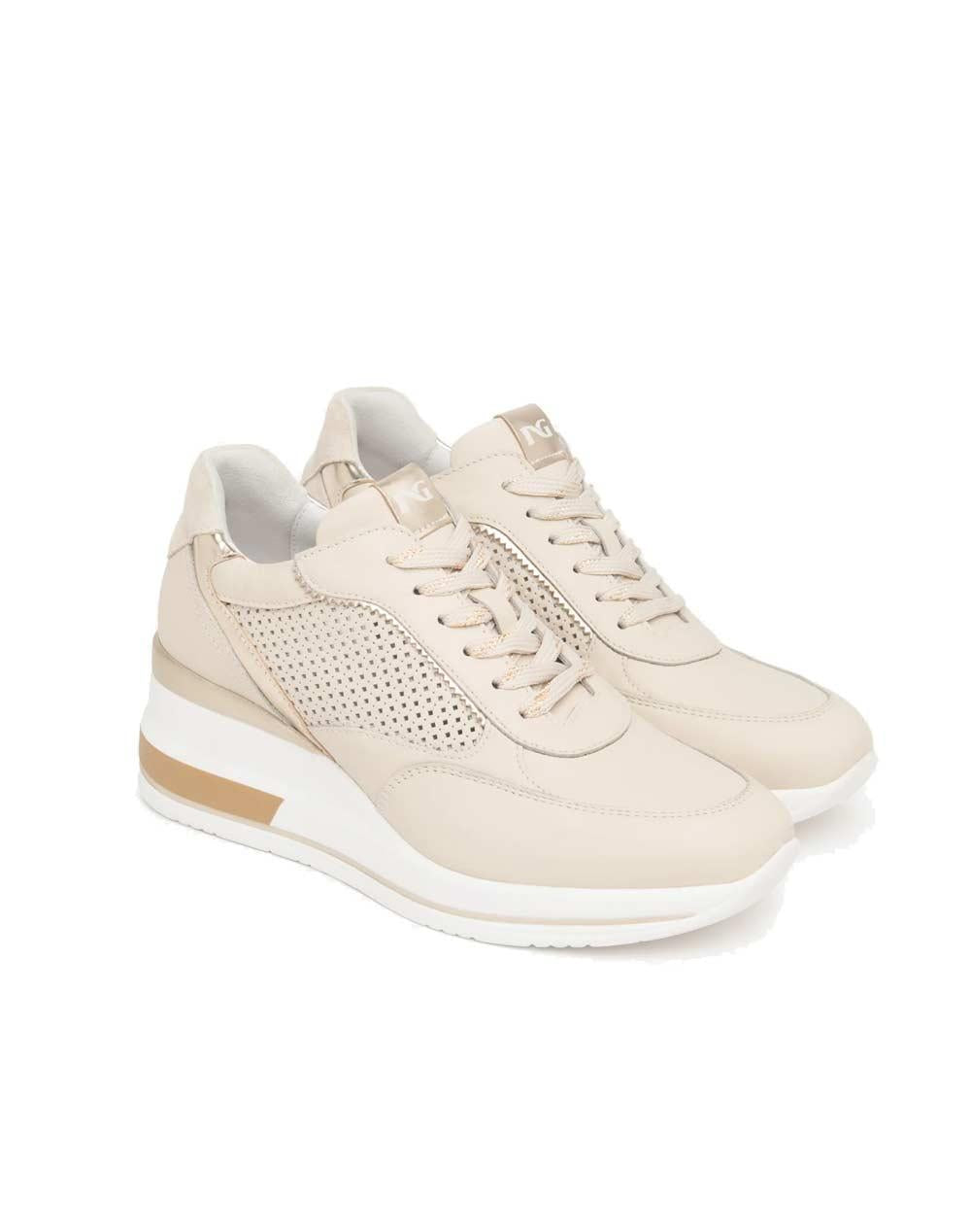 NEROGIARDINI Sneakers NeroGiardini donna E615234D latte E615234D 710 VELVET MILK 