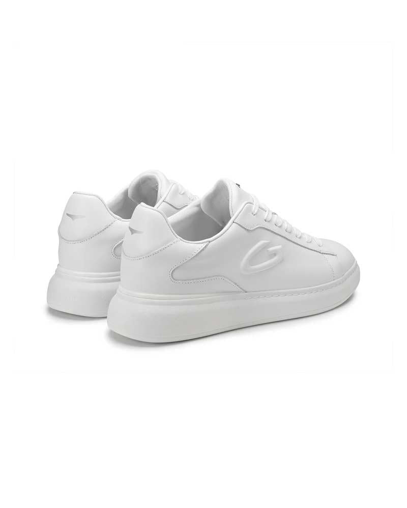 GUARDIANI Sneakers Guardiani uomo King 450003 bianca AGM450003 LEATHER WHITE 