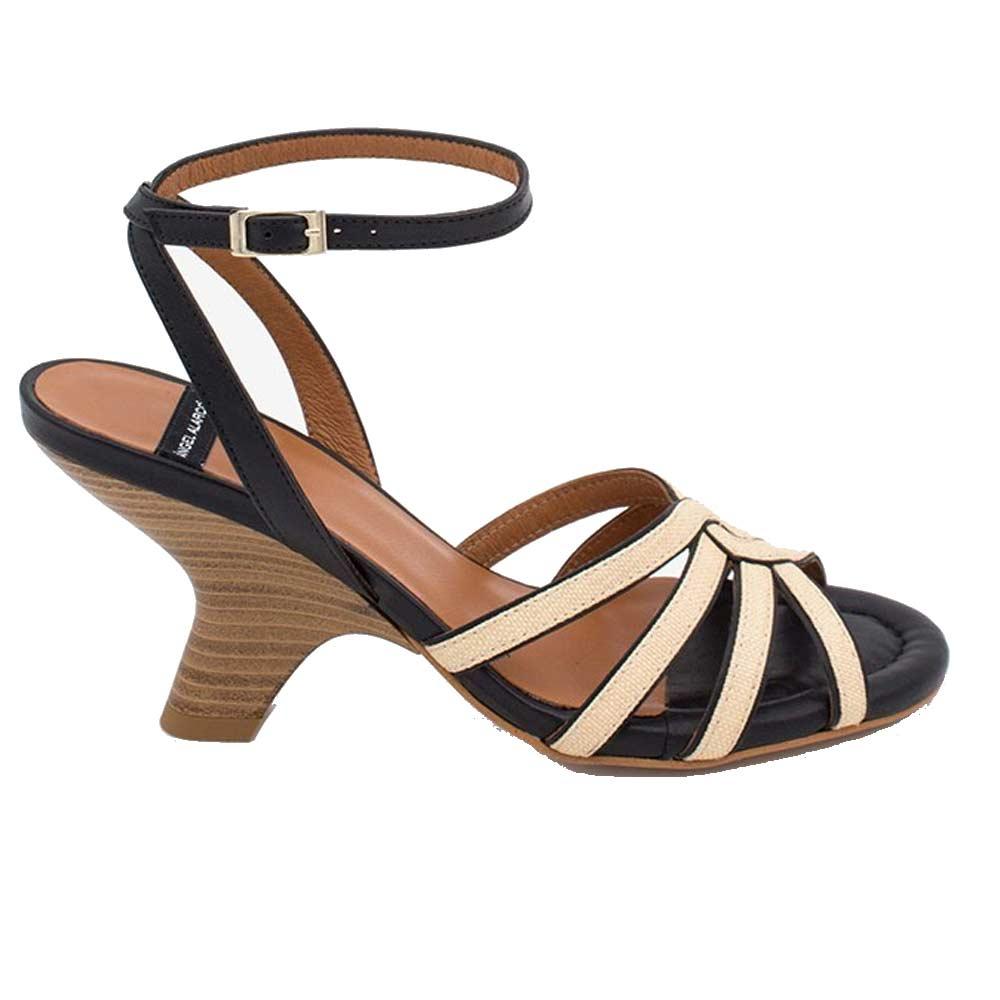 ANGEL ALARCON Sandali Angel Aracon donna 24072 Karen neri<BR/><BR/> 24072 CRIM NEGRO 