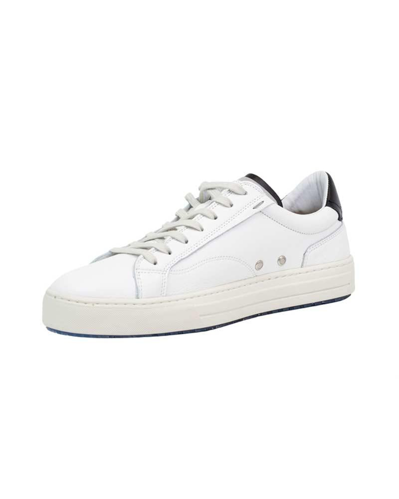 AMBITIOUS Sneakers Ambitious uomo 11218 bianche<BR/><BR/> 11218 6407AM WHITE/BLACK 