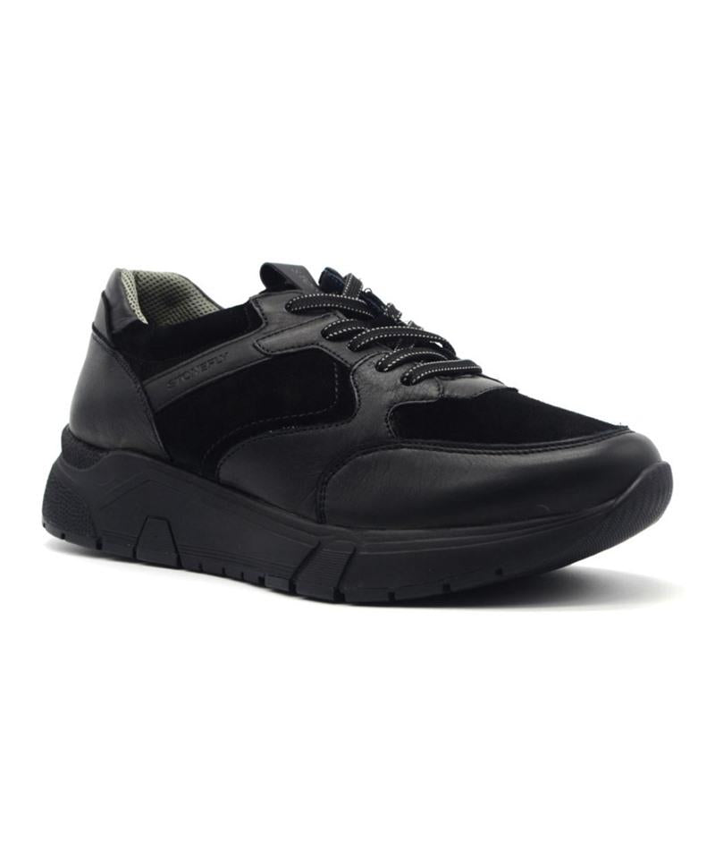 STONEFLY Sneakers Stonefly uomo 221569 action 31 calf nere AI 221569 000 ACTION 31 