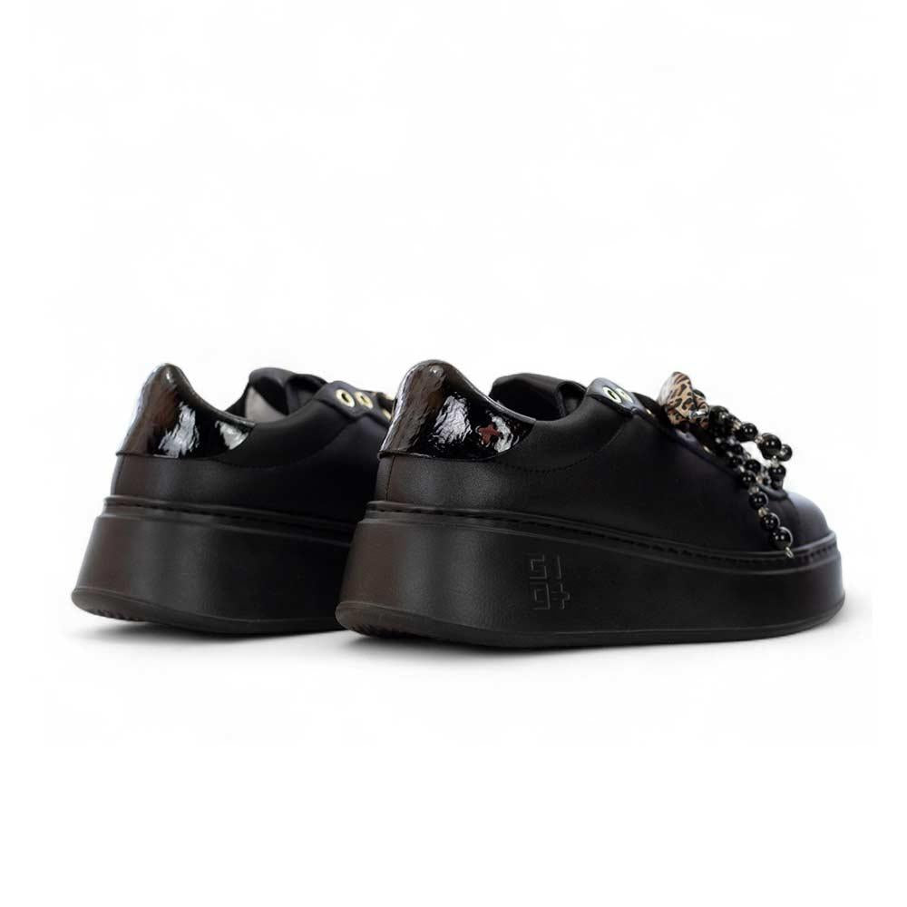 GIO+ Sneakers Gio+ donna PIA434A nere <BR/> PIA434A COMBI BLACK 