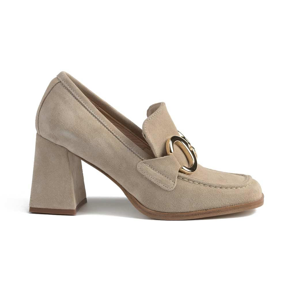 JANET & JANET Mocassini Janet & Janet donna Chiara pesca naturale<BR/> 05091 CORA NATURALE 