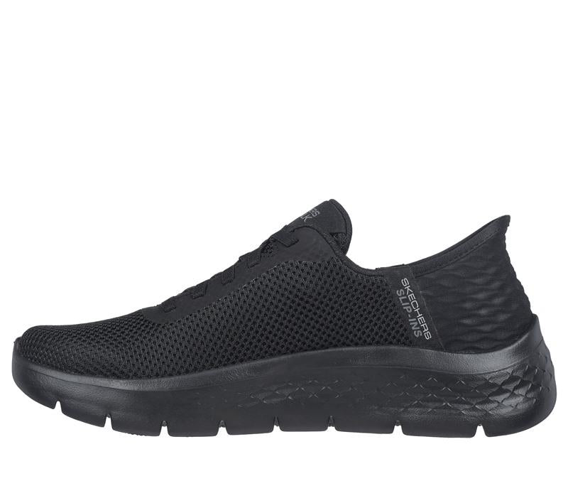 SKECHERS Sneakers Sketchers donna go walk flex grand entry black pe25 124836 BBK GO WALK BLACK 
