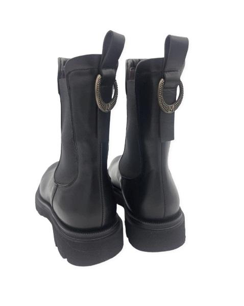 LORENZO MARI anfibi lorenzo mari donna laila 03 vitello nero A25<BR/> LAILA 03 VITELLO NERO 