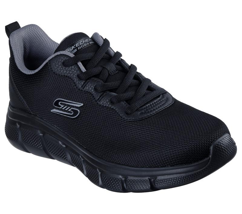 SKECHERS Sneakers Sketchers uomo bobs sport b flex icy edge black 118109 pe25 118109/BBK BLACK BOBS FLEX 