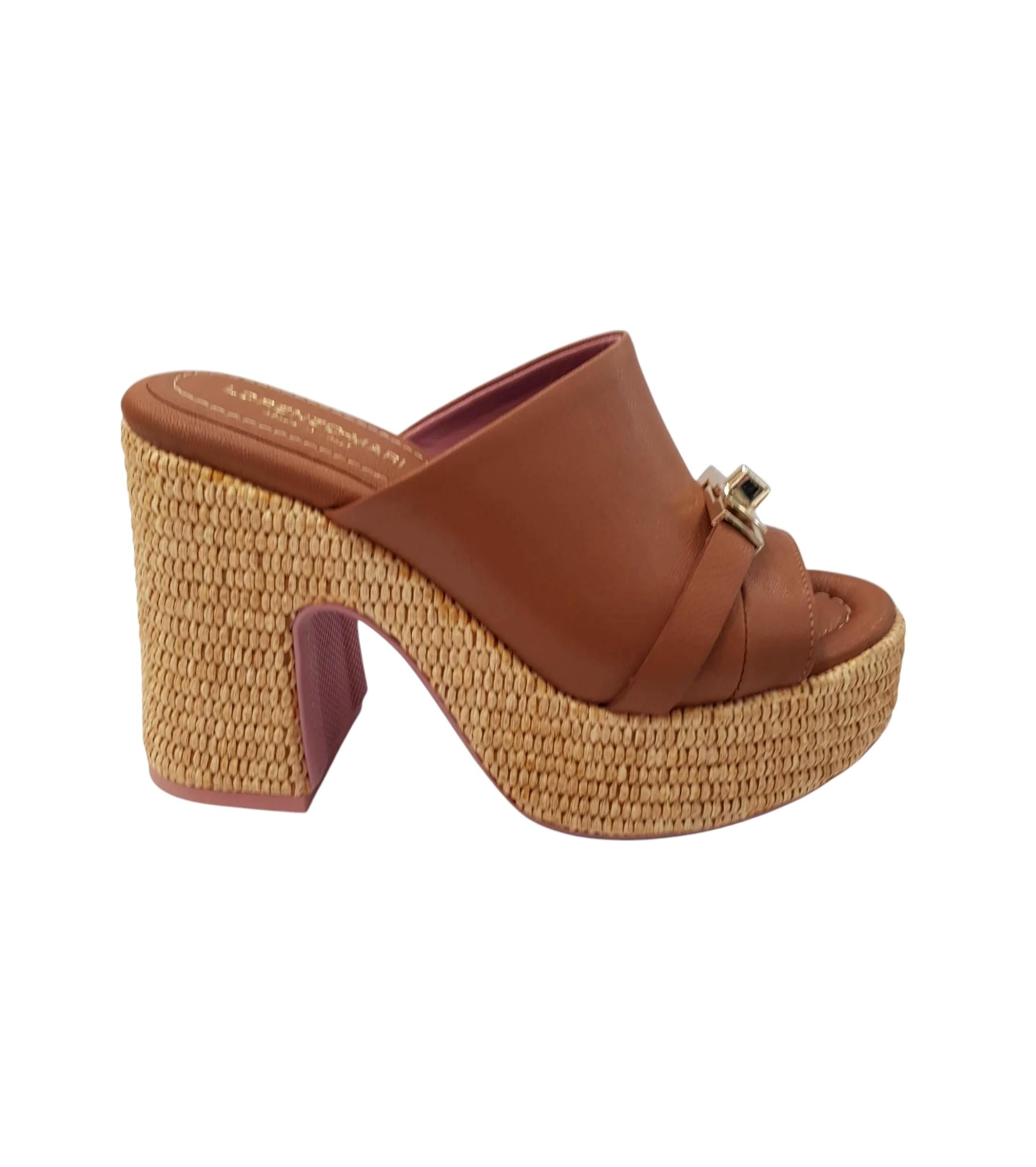 LORENZO MARI Sabot lorenzo mari peonia 05 pamplona pelle p25 PEONIA 05 PAMPLONA CUOIO 