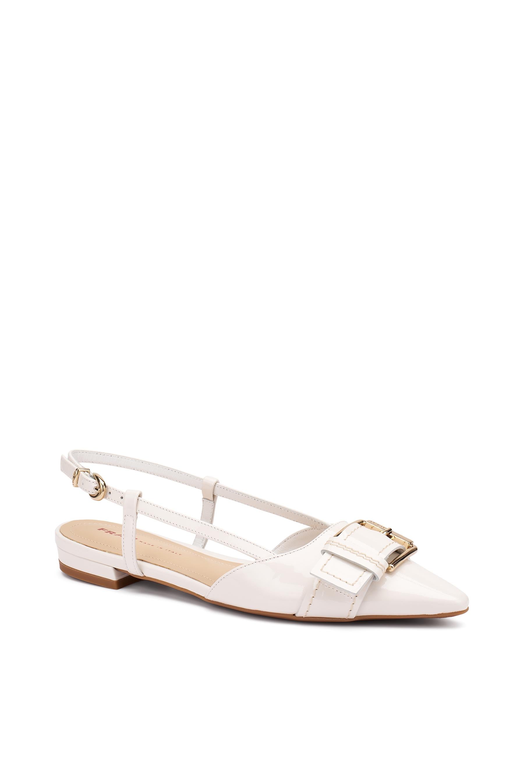 FRAU Slingback frau donna 63k0 vernice dove white 63K0 VERNICE DOVE 