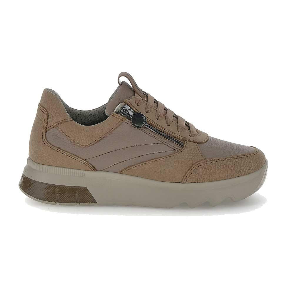 STONEFLY Sneakers Stonefly donna 221710 Spock nere pelle nabuk e nappa<BR/> 221710 8SC SPOCK 42 