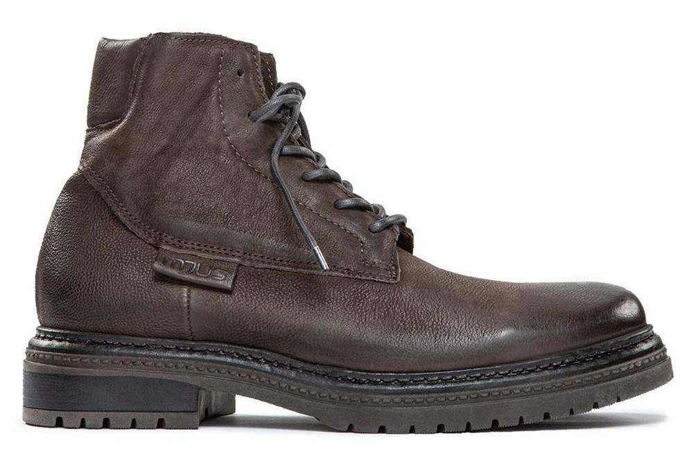 MJUS Anfibi Mjus uomo Oxford U83201 marroni<BR/> U83201 SHADOW 