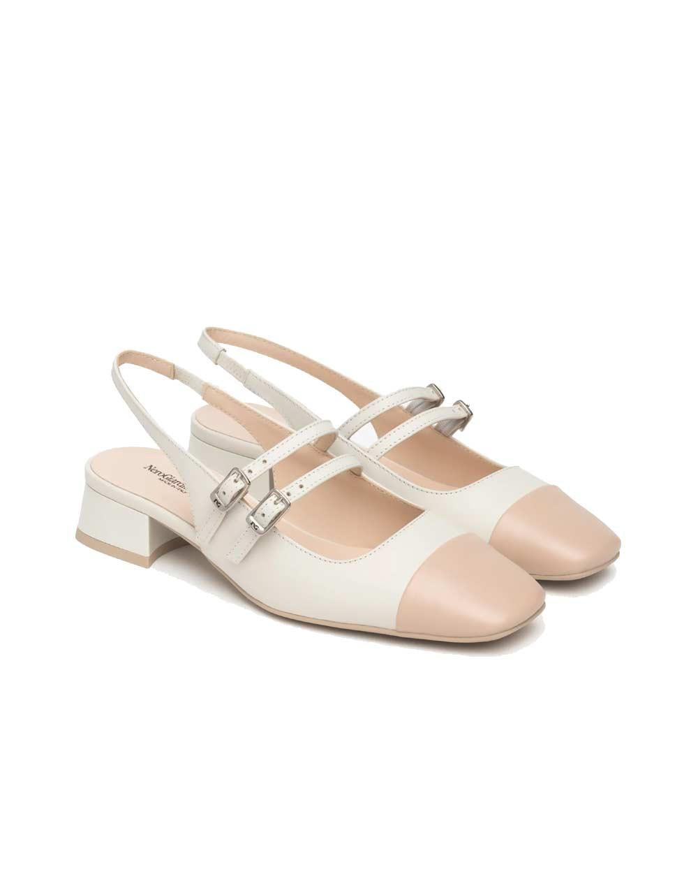 NEROGIARDINI Slingback NeroGiardini donna E615502D cipria E615502D 614 ARMENIA CIPRIA 