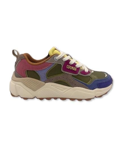 COLMAR Sneakers colmar donna garner flashy 125 military green multi A25 GARNER FLASHY 125 MILITARY GREEN MULTICOLOR 