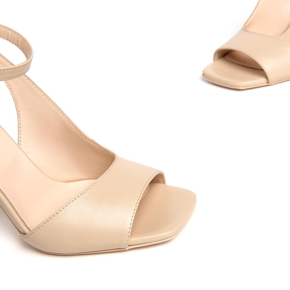 NEROGIARDINI Sandali NeroGiardini donna E307280DE lino PE23 E307280DE 453 NAPPA PANDORA LINO 