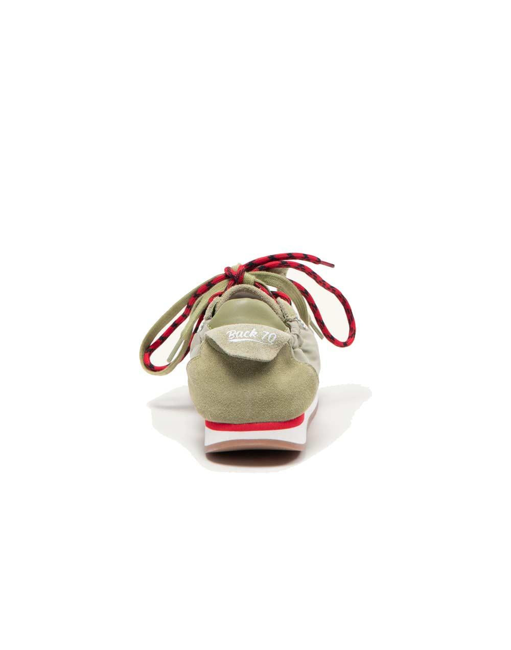 BACK70 Sneakers Back70 donna Rocket verde 108035 000022 ROCKET 111 COTTON 