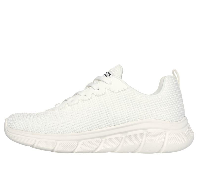 SKECHERS Sneakers Sketchers donna bobs sport b flex bianca 117346b pe25 117346/W VISIONARY ESSENCE WHITE 