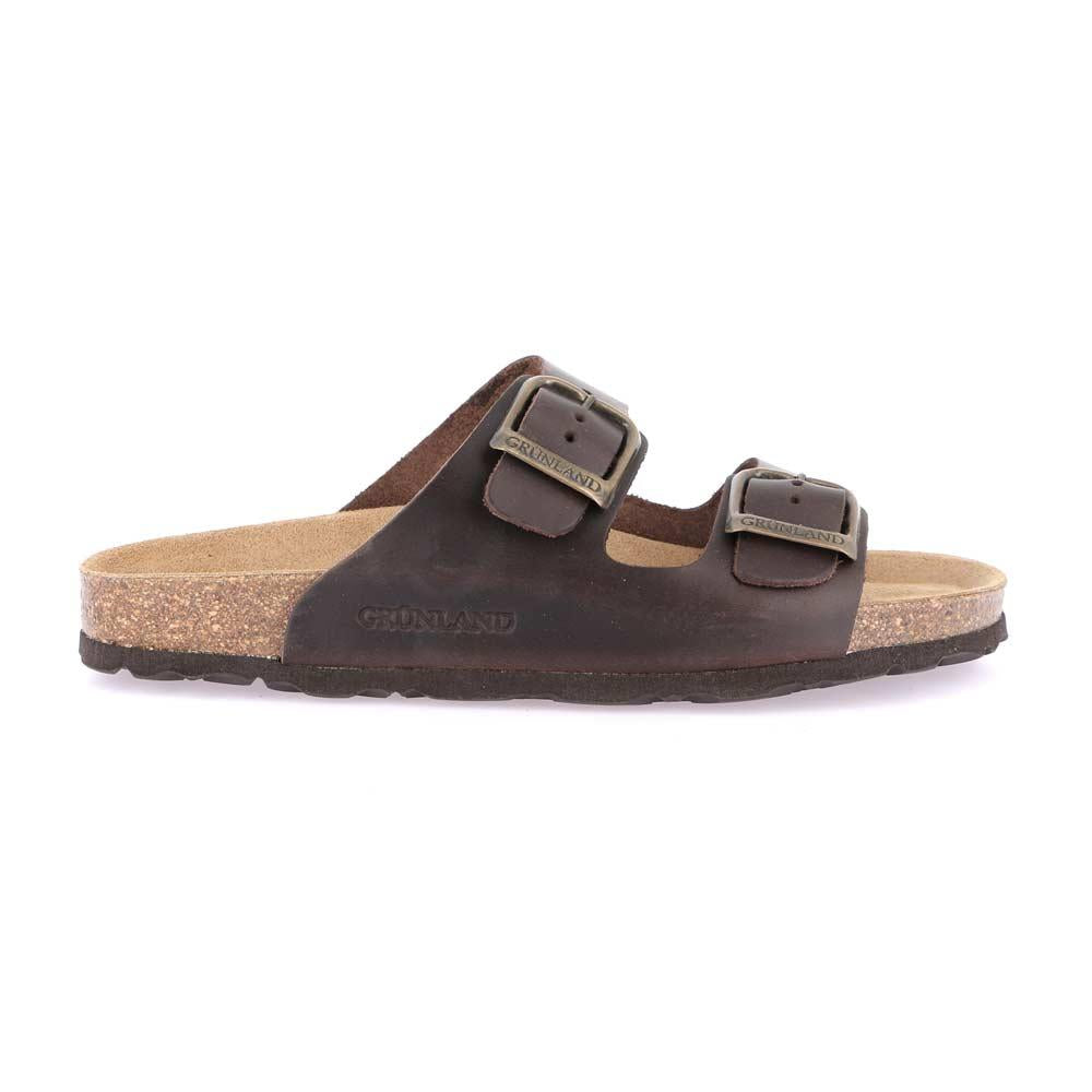 GRUNLAND Sandali donna Grunland Sara mogano doppia fibbia<BR/> SARA CB 3030 70 MOGANO 