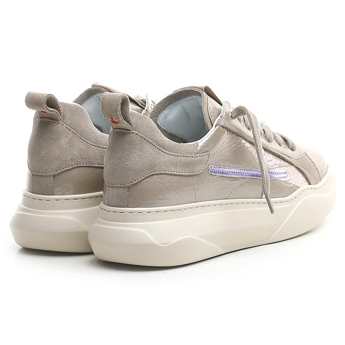 GIO+ Sneakers Gio+ donna Giada 66V tortora GIADA66V COMBI GOLD 