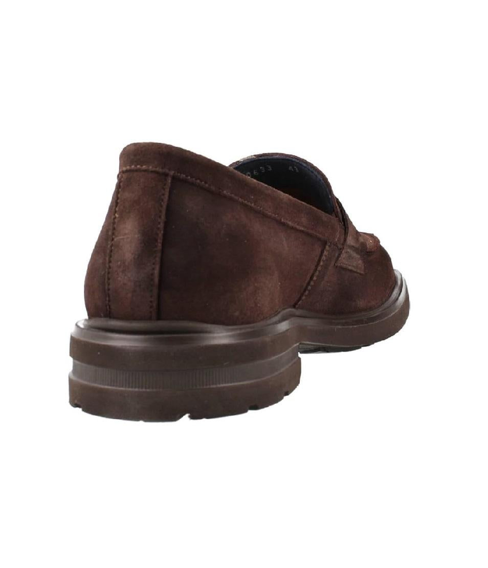 FLUCHOS mocassino fluchos uomo belgas f0633 cafè a25 F0633 AFELPADO CAFE 
