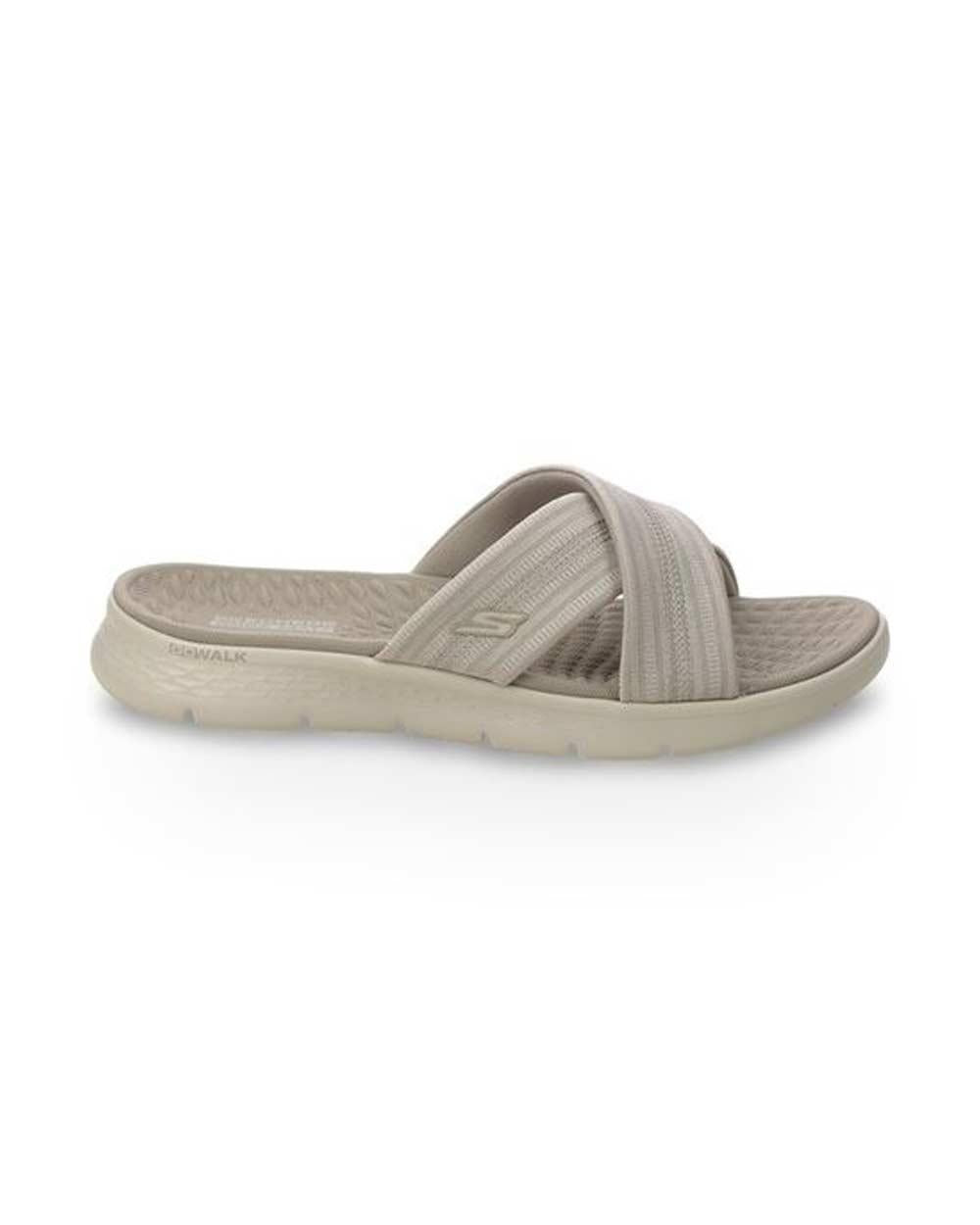 SKECHERS Sandali Skechers donna 141420 natural 141420 DKTP GO WALK FLEX 