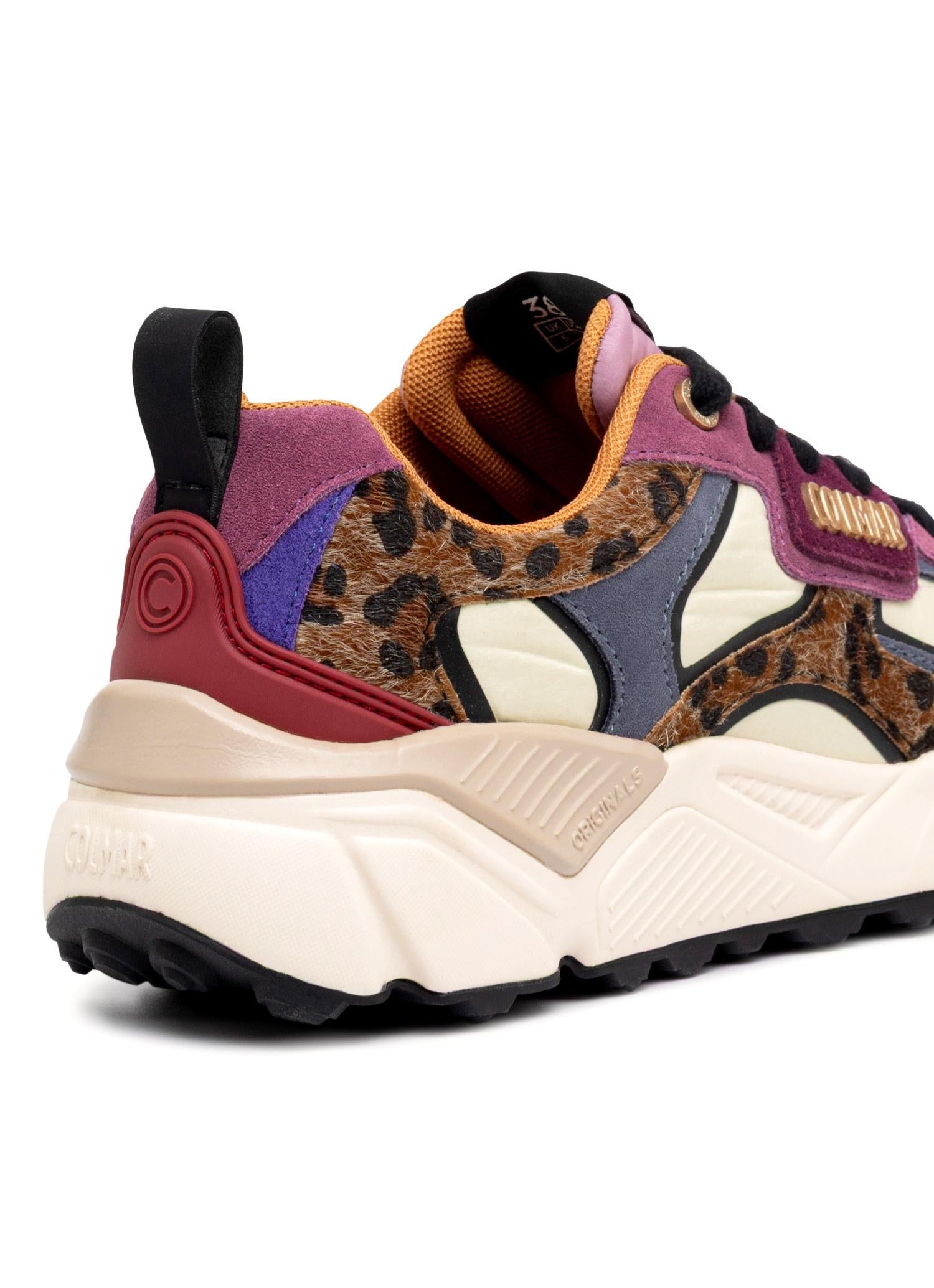 COLMAR <BR/>Sneakers colmar donna garner jungle 124 multi A25 GARNE JUNGLE 124 MULTICOLOR 