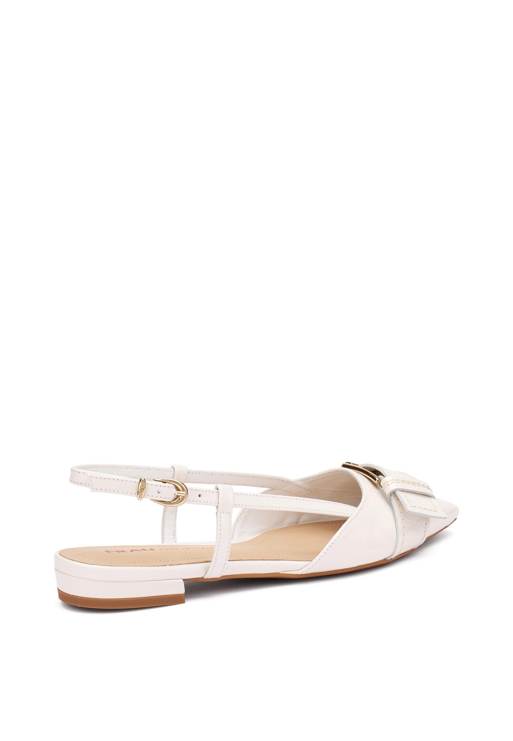 FRAU Slingback frau donna 63k0 vernice dove white 63K0 VERNICE DOVE 