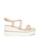 Sandali NeroGiardini donna E615953D lino