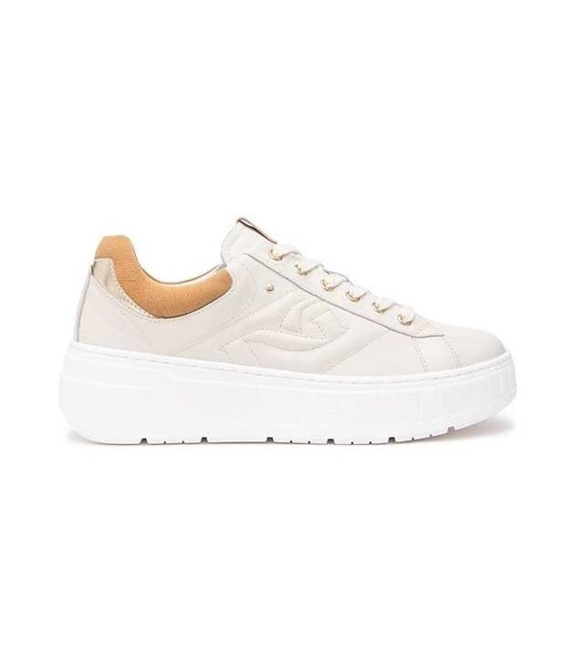 NEROGIARDINI Sneakers NeroGiardini donna E513090D avorio E513090D 713 VELVET OSSO 