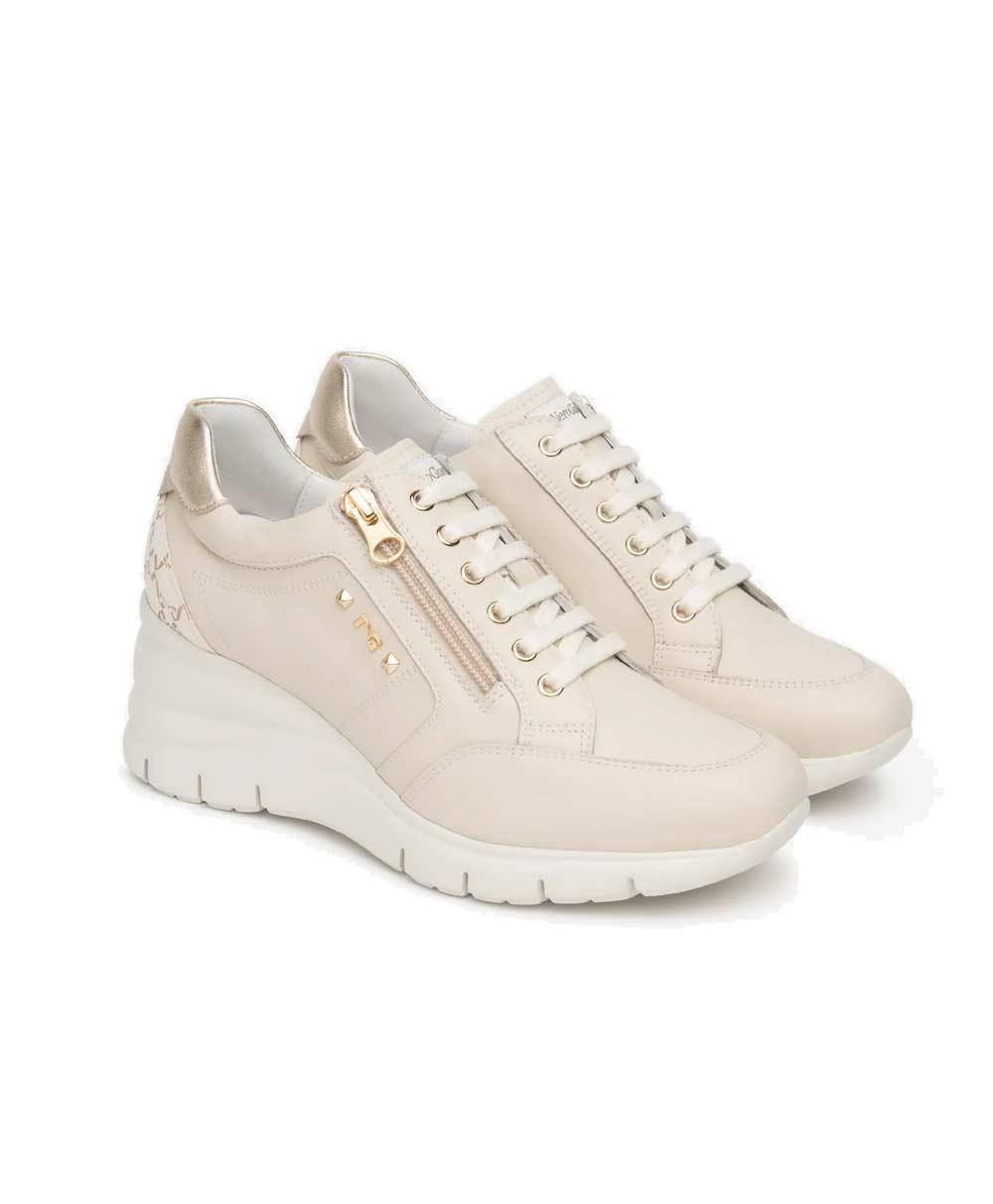 NEROGIARDINI Sneakers NeroGiardini donna E615221D latte E615221D 710 VELVET MILK 